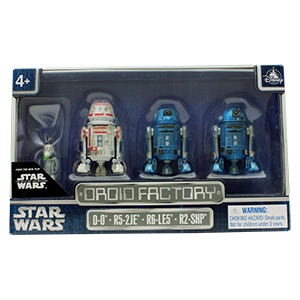 D-0 2019 Droid Factory 4-Pack