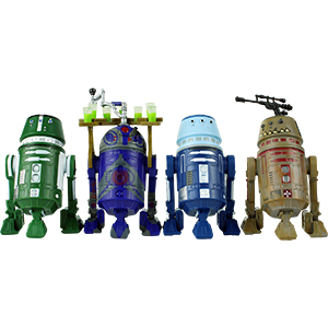 R2-C2 2017 Droid Factory 4-Pack Clone Wars