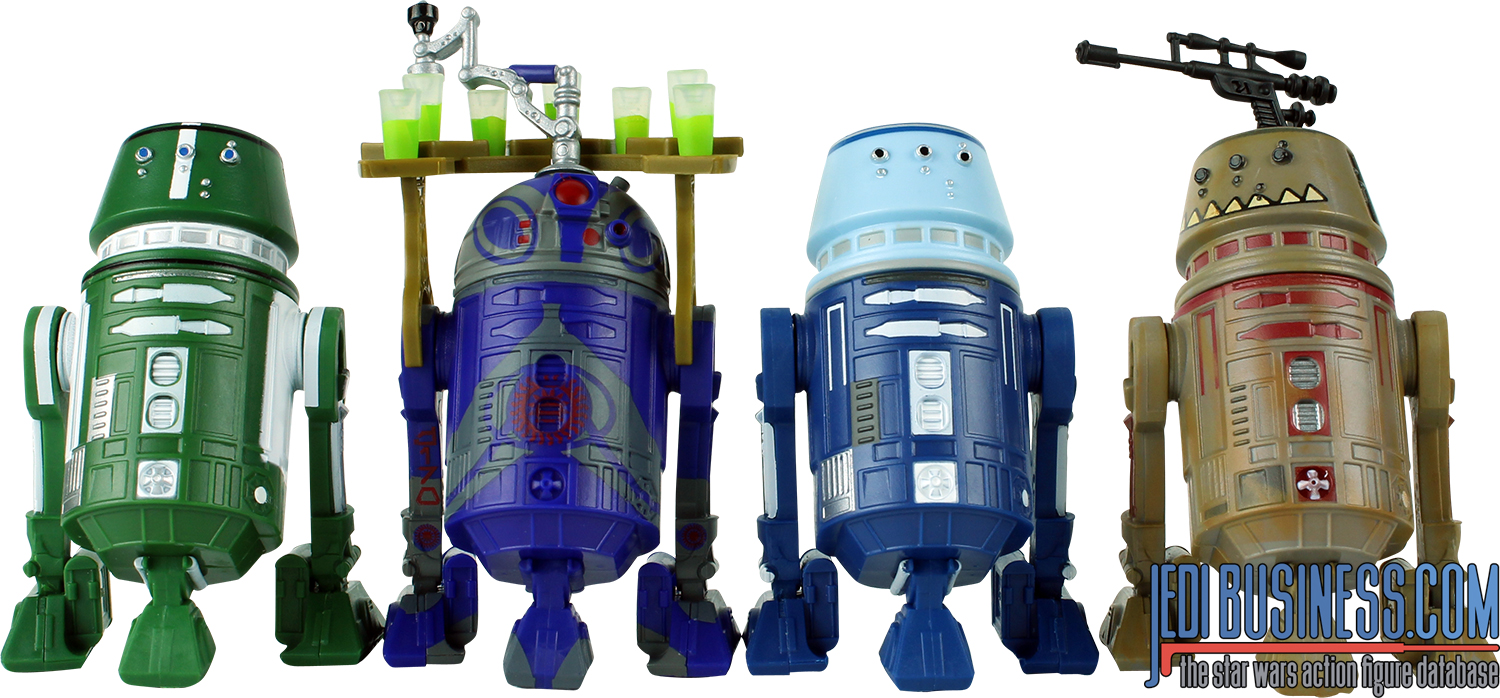 R2-C2 2017 Droid Factory 4-Pack Clone Wars