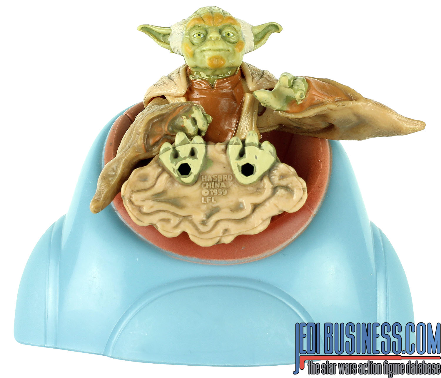 Yoda With Jedi Council Chair
