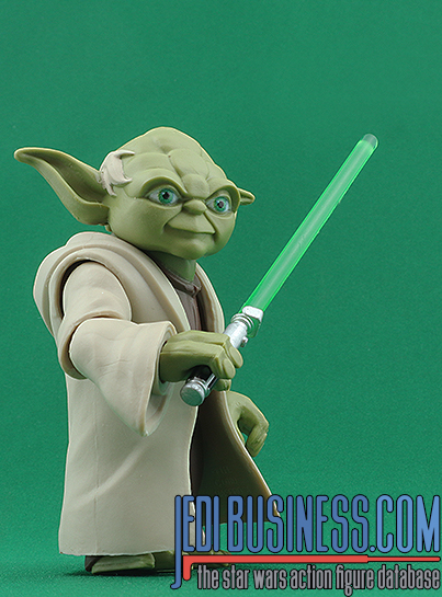 Yoda Lightsaber Spin! Star Wars Galaxy Of Adventures