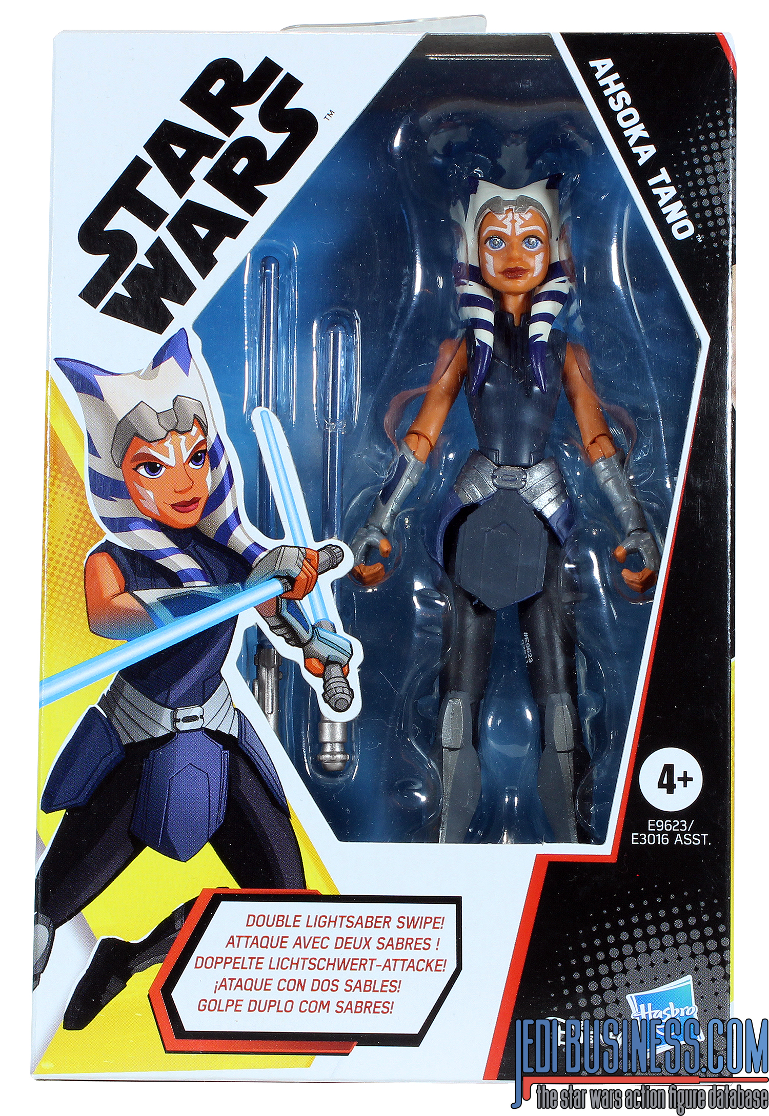Ahsoka Tano Double Lightsaber Swipe!