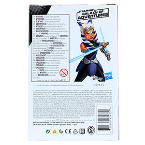 Ahsoka Tano Double Lightsaber Swipe!