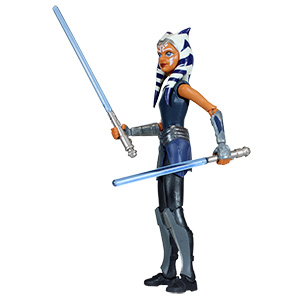 Ahsoka Tano Double Lightsaber Swipe!