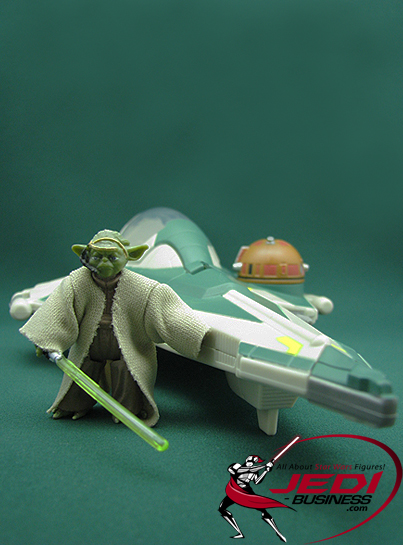 Yoda Jedi Attack Fighter Movie Heroes Series