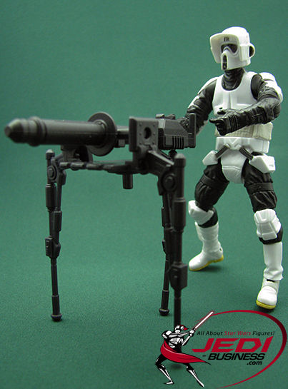 Biker Scout With Speeder Bike Movie Heroes Series