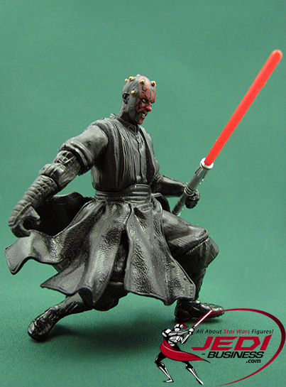 Darth Maul Spinning Lightsaber Action! Movie Heroes Series