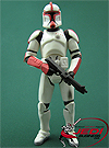 Clone Trooper Captain, Troop Builder 4-pack Ranked Battle Damage figure