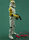 Clone Trooper Commander, Troop Builder 4-pack Ranked Battle Damage figure