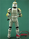 Clone Trooper Commander, Troop Builder 4-pack Ranked Battle Damage figure