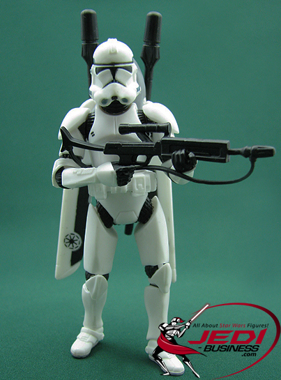 Clone Trooper Firing Jet-Pack! Revenge Of The Sith Collection