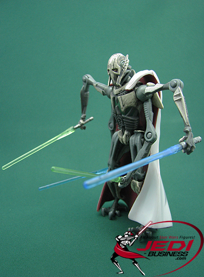 General Grievous Secret Lightsaber Attack! Revenge Of The Sith Collection