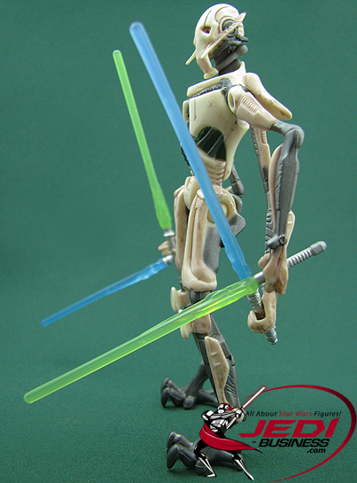 General Grievous Four Lightsaber Attack! Revenge Of The Sith Collection