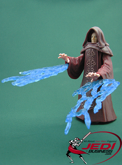 Palpatine (Darth Sidious) With glowing Force Lightning Revenge Of The Sith Collection