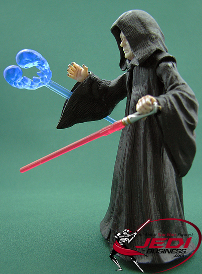 Palpatine (Darth Sidious) Firing Force Lightning! Revenge Of The Sith Collection