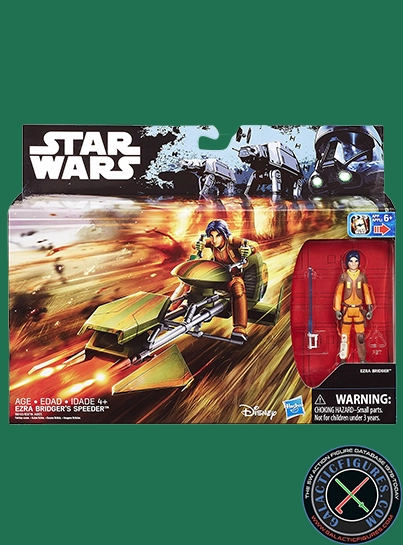 Ezra Bridger With Ezra Bridger's Speeder The Rogue One Collection