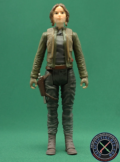 Jyn Erso With Rapid Fire Imperial AT-ACT Vehicle The Rogue One Collection