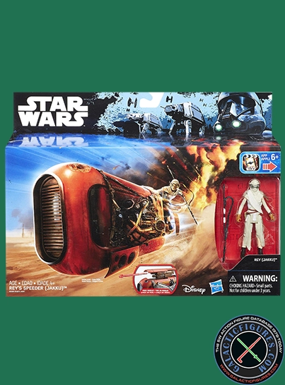 Rey With Rey's Speeder (Jakku) The Rogue One Collection