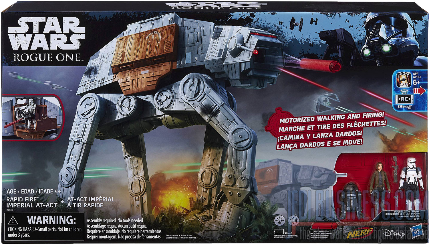 C2-B5 With Rapid Fire Imperial AT-ACT Vehicle