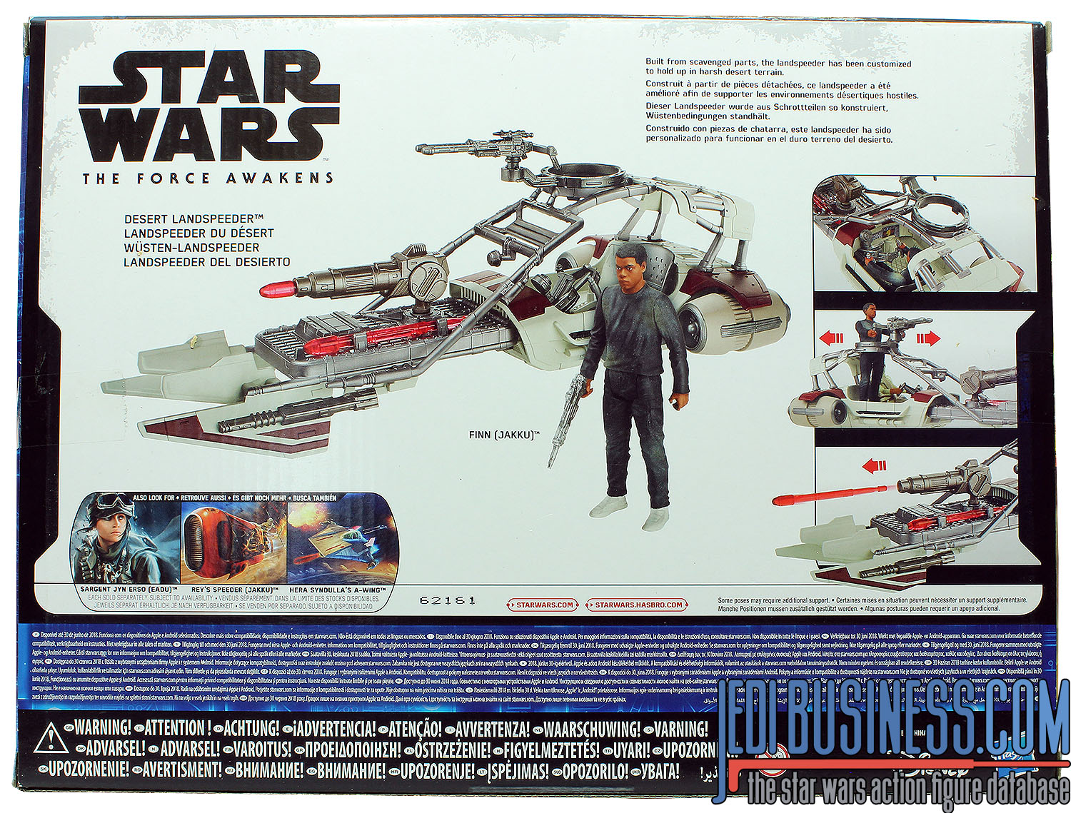 Finn With Desert Landspeeder