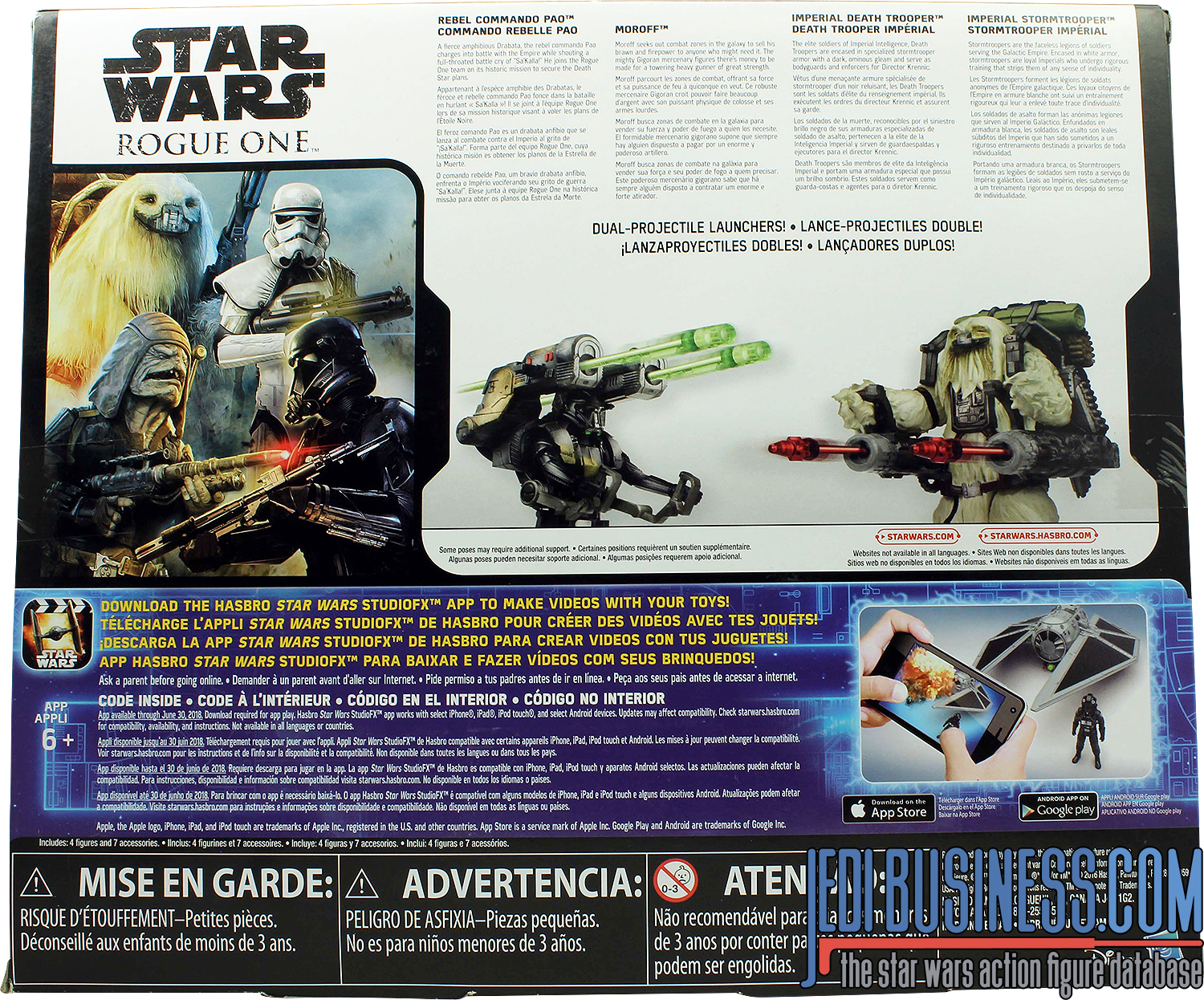 Pao Kohl's Rogue One 4-Pack