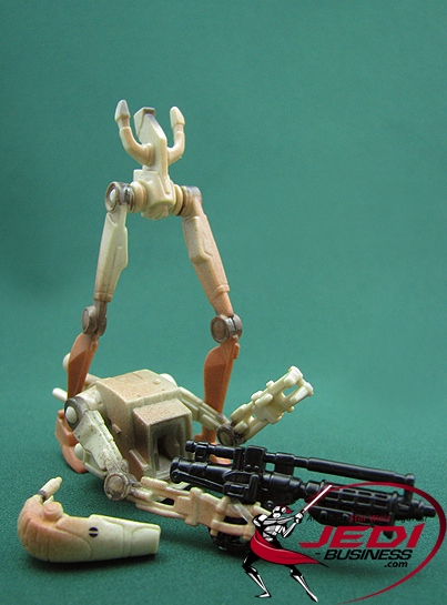 Battle Droid Geonosis -  With Mace Windu Star Wars SAGA Series