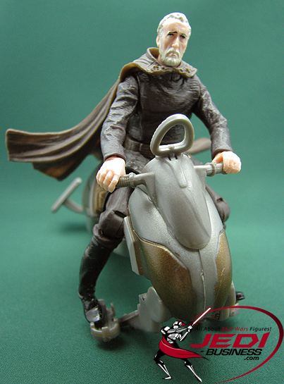 Count Dooku With Geonosian Speeder Bike Star Wars SAGA Series