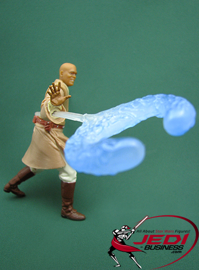 Mace Windu Geonosis With Blast-Apart Battle Droid Star Wars SAGA Series
