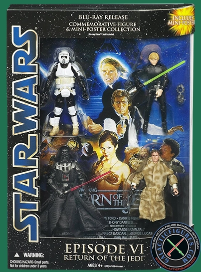 Darth Vader Blu-Ray 4-pack Episode 6 Shadow Of The Dark Side