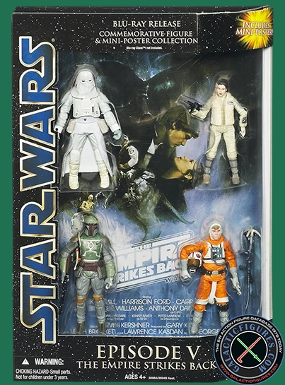 Luke Skywalker Blu-Ray 4-pack Episode 5 Shadow Of The Dark Side