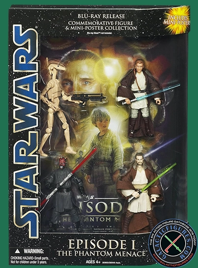 Battle Droid Blu-Ray 4-pack Episode 1 Shadow Of The Dark Side