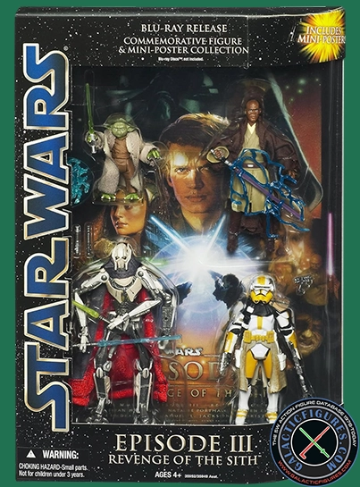 Commander Bly Blu-Ray 4-pack Episode 3 Shadow Of The Dark Side