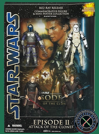 Count Dooku Blu-Ray 4-pack Episode 2 Shadow Of The Dark Side