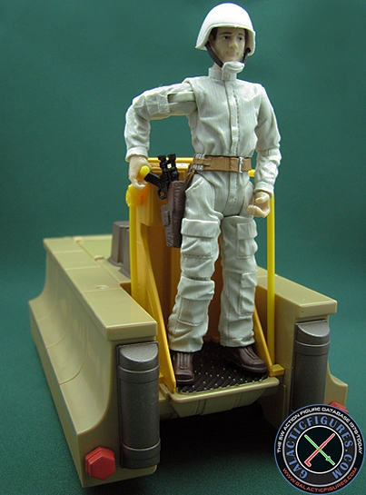 Rebel Technician With Rebel Transport Speeder Shadow Of The Dark Side