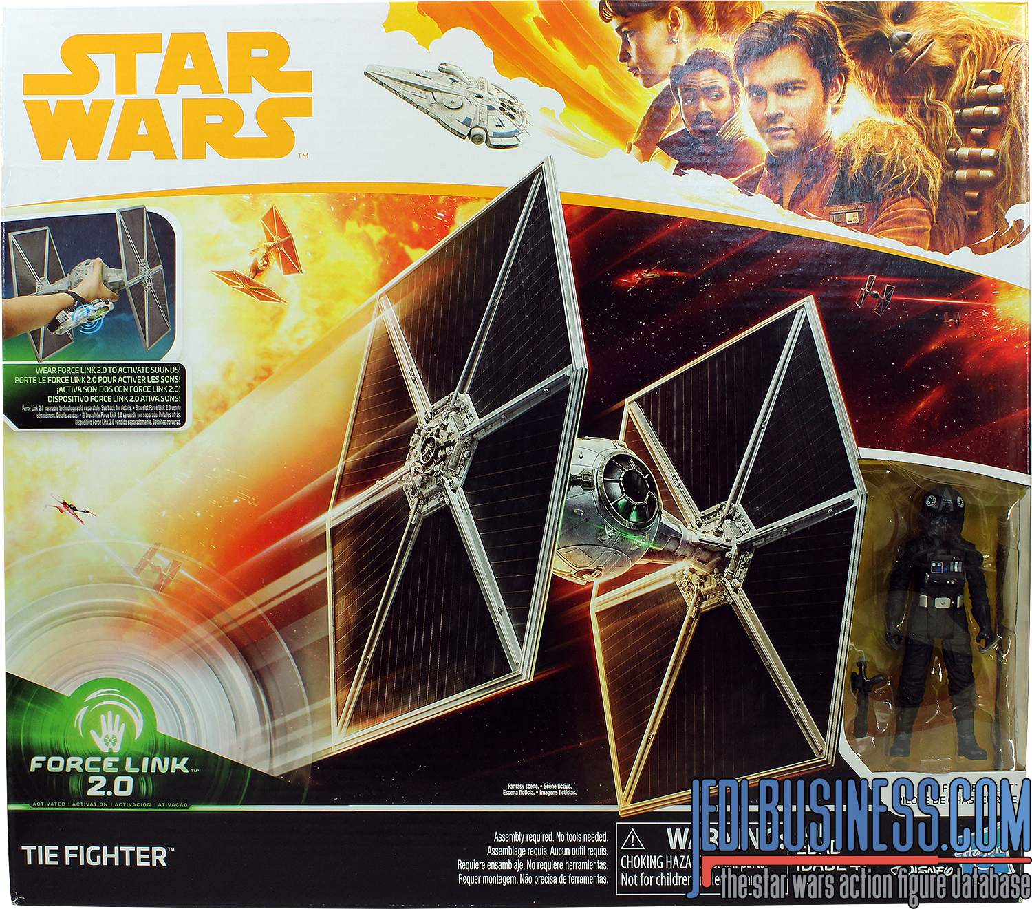 Tie Fighter Pilot With TIE Fighter