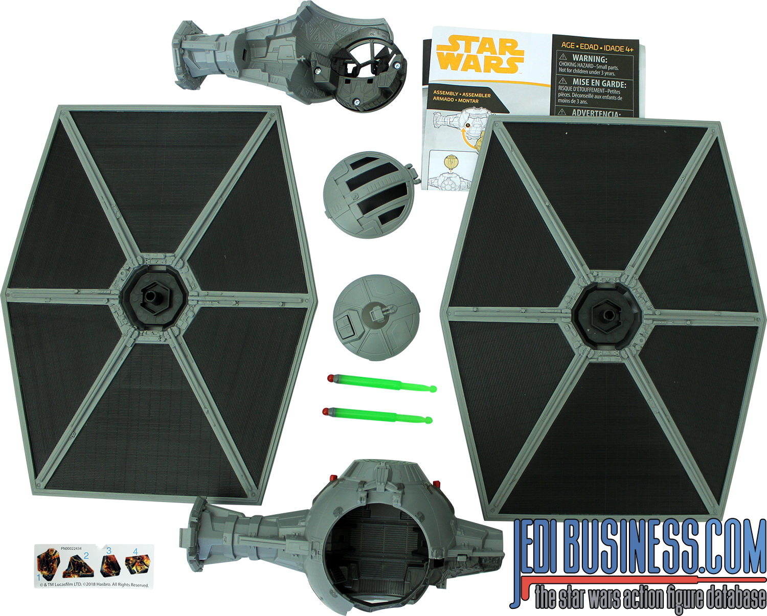 Tie Fighter Pilot With TIE Fighter