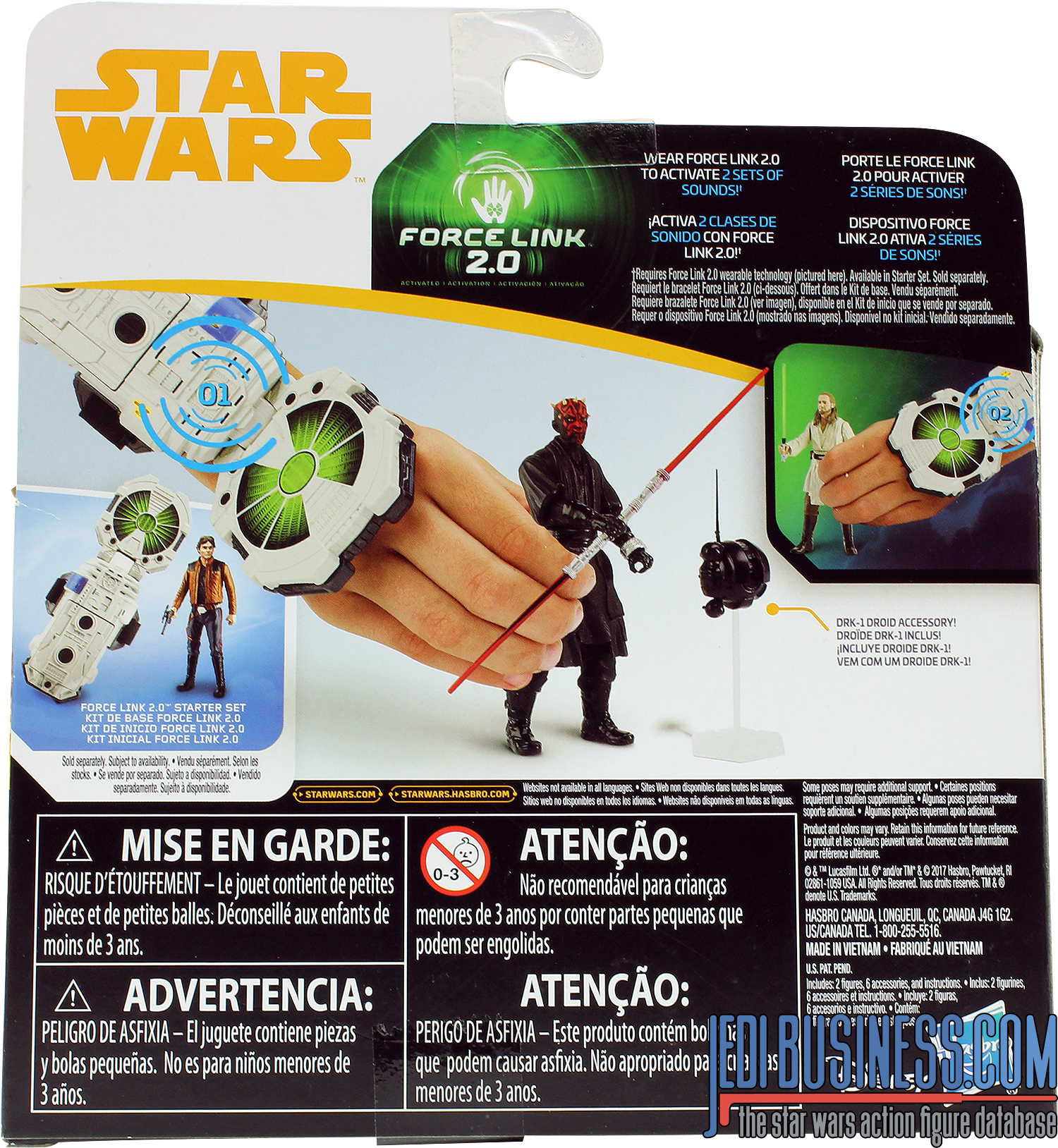 Darth Maul 2-Pack #2 With Qui-Gon Jinn/Probe Droid