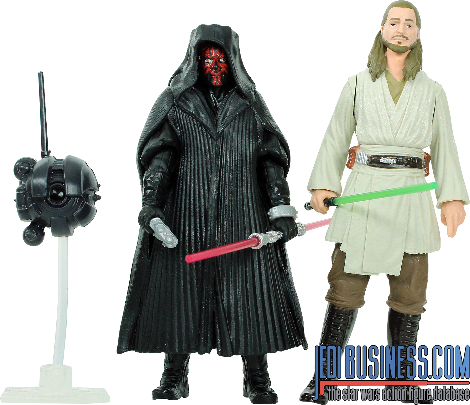Qui-Gon Jinn 2-Pack #2 With Darth Maul/Probe Droid