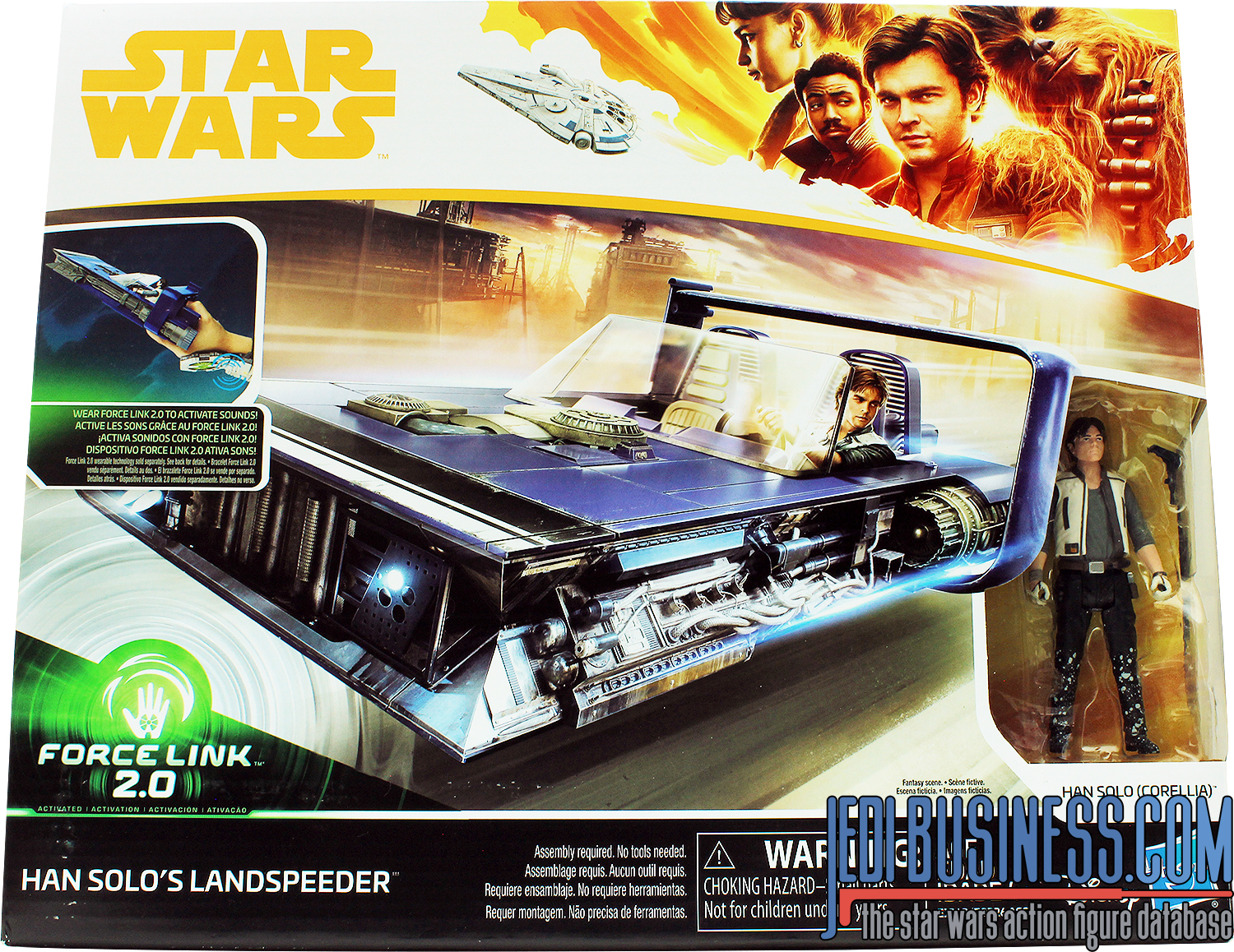 Han Solo With M-68 Landspeeder
