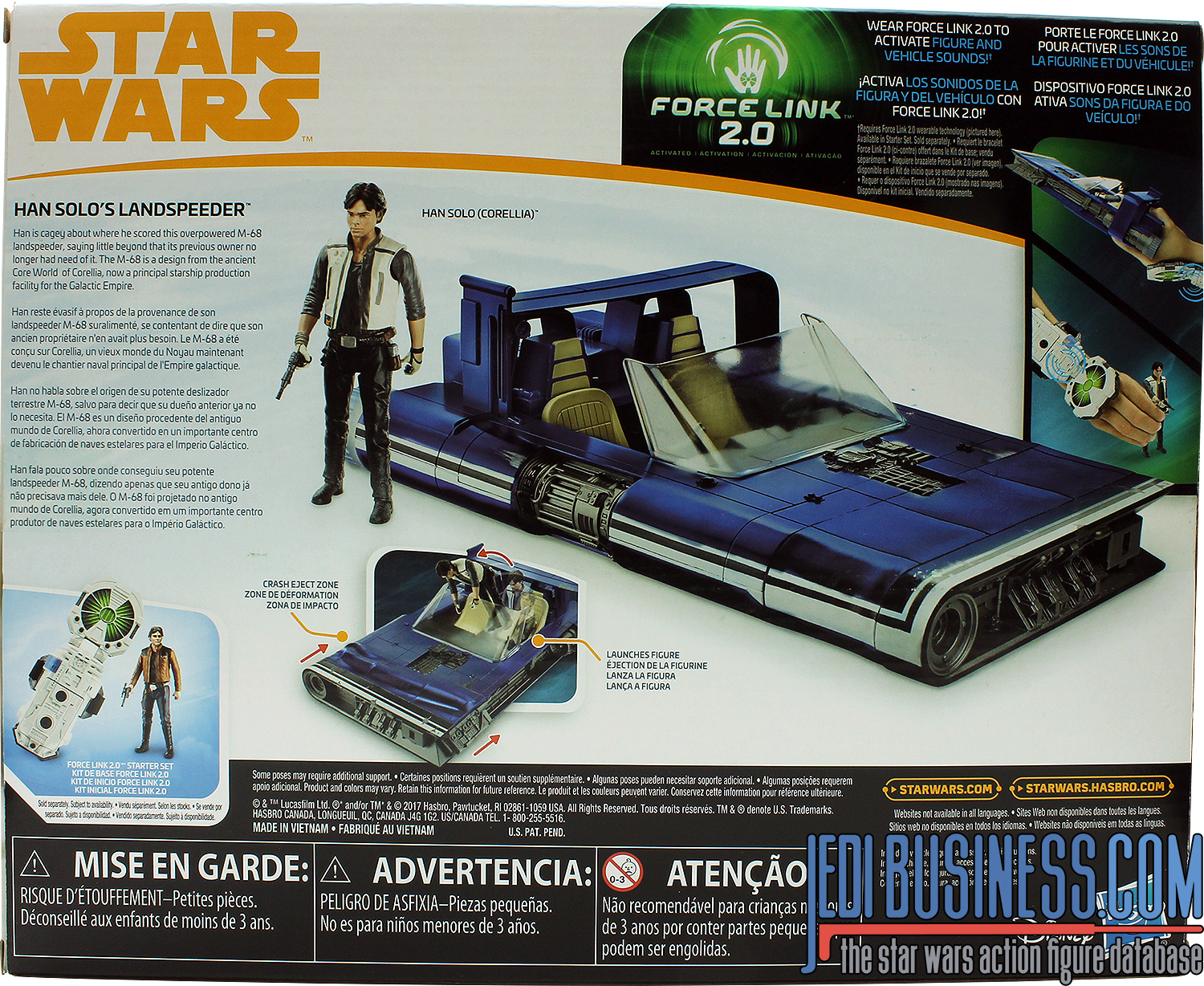 Han Solo With M-68 Landspeeder