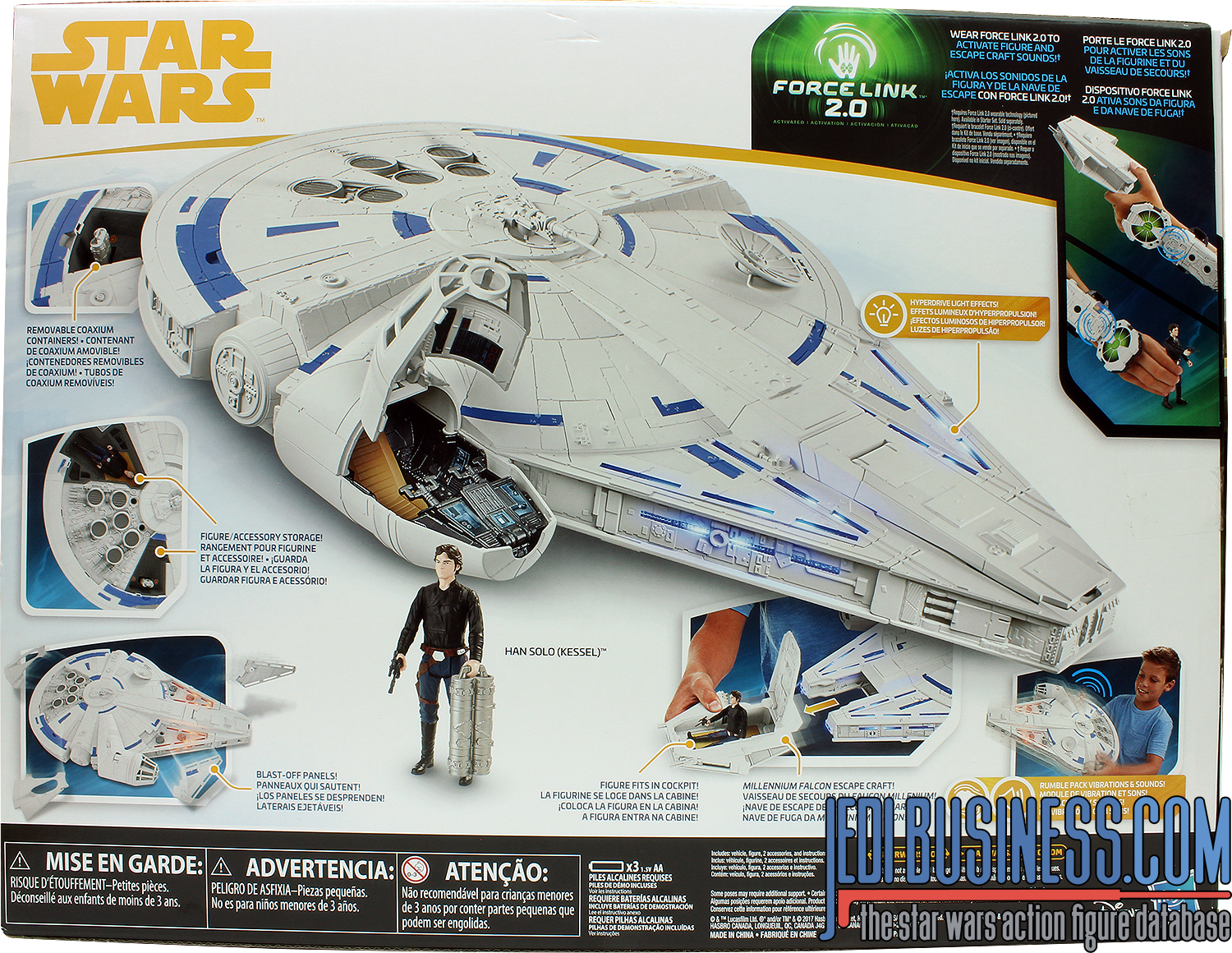 Han Solo With Kessel Run Millennium Falcon