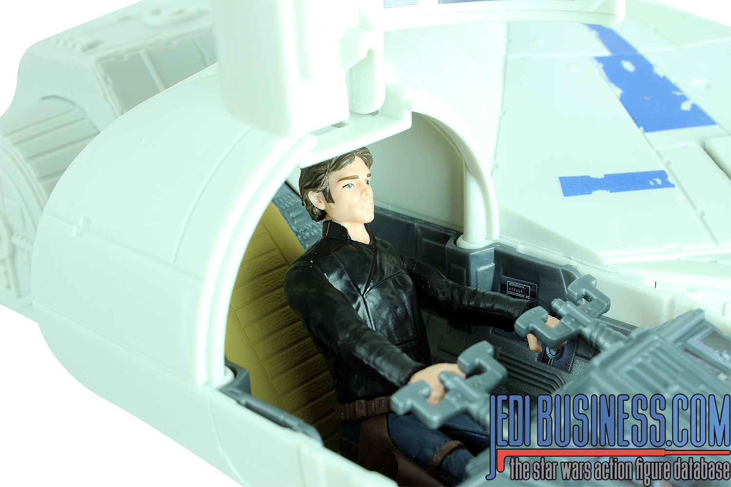 Han Solo With Kessel Run Millennium Falcon
