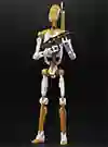 Battle Droid Phase I Assault Trooper With Battle Droid Officer Star Wars The Black Series