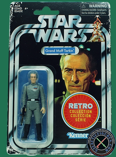 Grand Moff Tarkin With Escape The Death Star Boardgame Star Wars Retro Collection