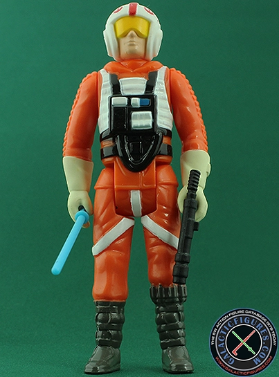 Luke Skywalker figure, retropackin