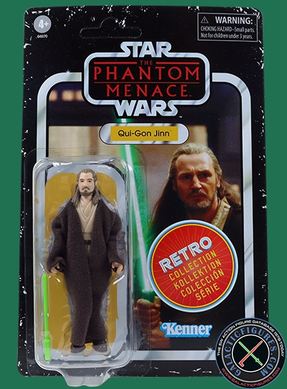 Qui-Gon Jinn The Phantom Menace Star Wars Retro Collection