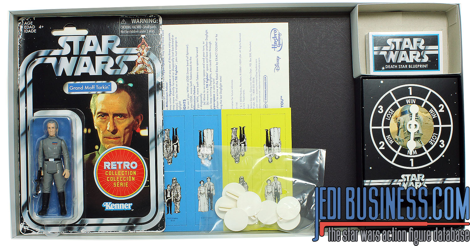 Grand Moff Tarkin With Escape The Death Star Boardgame