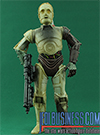 C-3PO, With Battle Droid Head figure