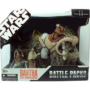 Massiff Bantha With Tusken Raiders 5-Pack #2