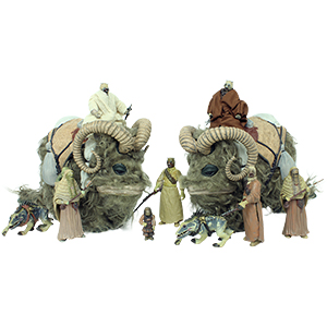 Massiff Bantha With Tusken Raiders 5-Pack #2